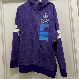 Majestic Super Bowl 52 hoodie Woman’s XXL new with tags